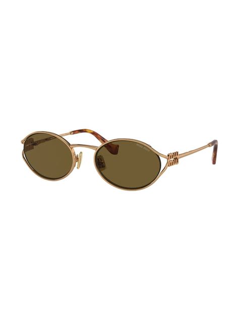 miu miu gold sunglasses|miu miu sunglasses price.